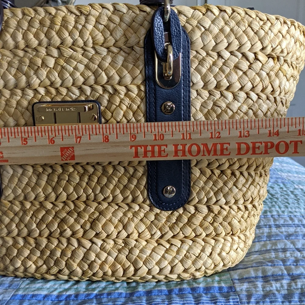 Michael Kors navy blue purse